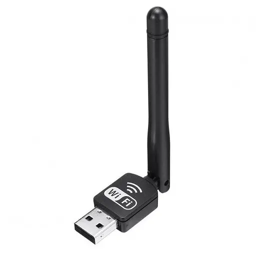 Бездротовий USB Wi-Fi адаптер Pix-Link LV-UW10-2DB чіп RTL8188 чорний (17621) - фото 1