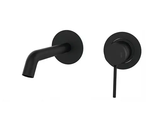 Смеситель для умывальника GRB Time черный матовый 47534472 - фото 1