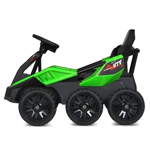 Електромобіль дитячий Bambi Карт M 5765EBLR-5 на шести колесах та шкіряним сидінням - фото 5