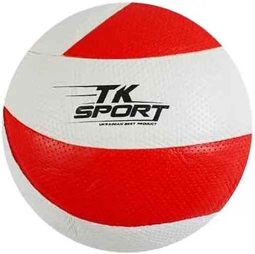 М’яч волейбольний TK Sport, 280-300 г, клейкий, матеріал м’який PVC, розмір №5 (В асортименті)