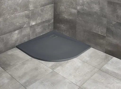 Душовий піддон Radaway Kyntos A 90x90 антрацит HKA9090-64 - фото 3