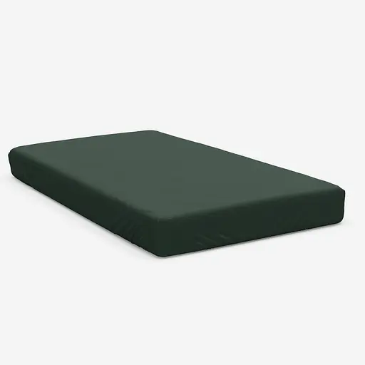 Простирадло на резинці LeLit В-1207 бязь 160 x 200 + 25 см зелене (le2000000318523) - фото 2