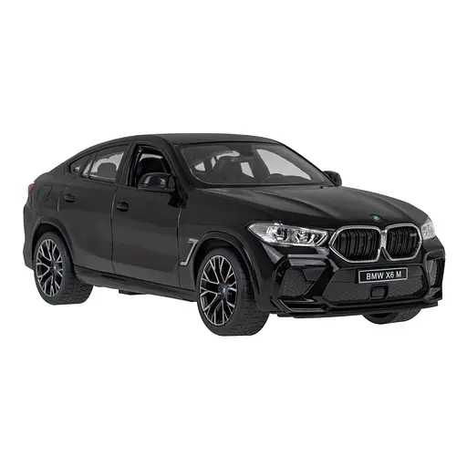 Машинка RASTAR BMW X6 M на дистанційному керуванні + пульт 2,4 ГГц 1:14 чорний 99200 - фото 4