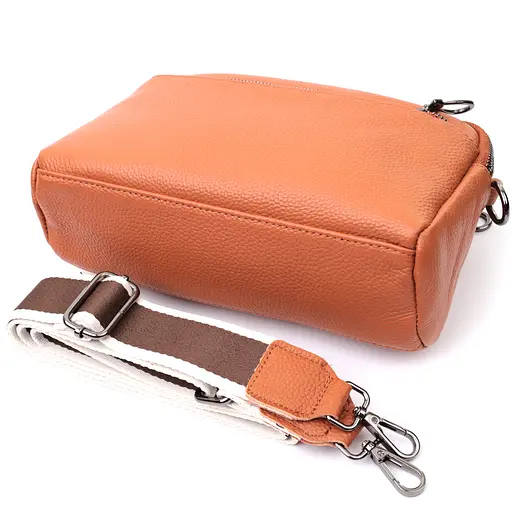 Кожаная женская сумка Vintage 25х14.5х8 см sum0026553 - фото 8