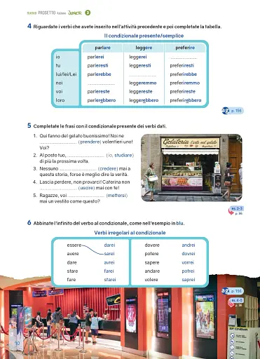 Progetto Italiano Junior Nuovo 3 Libro & Quaderno + audio + video (QR code) - фото 6