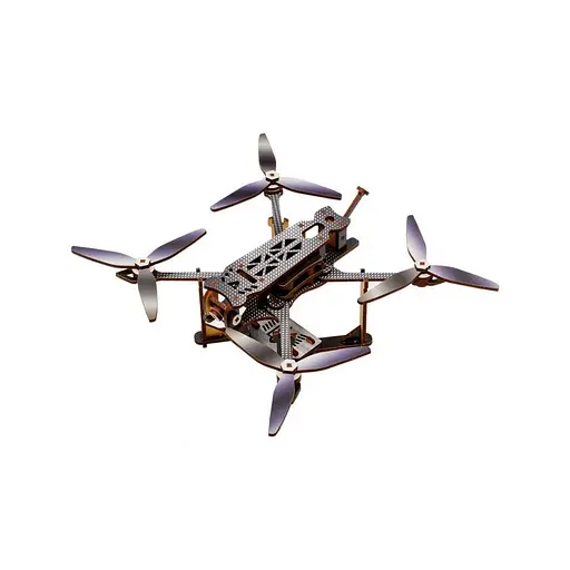 Деревянный 3D конструктор FPV Mini PuzzleOk Puz-00953 95 деталей - фото 4