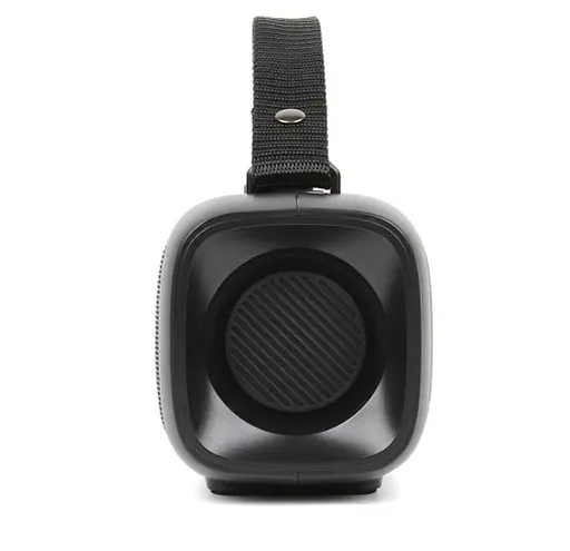 Портативна колонка Real-El RX717 8W Bluetooth TWS, RGB, Black - фото 4