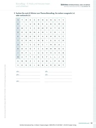 Schritte international Neu 2-6 (A1/2-B1) im Beruf mit Audios online - фото 10