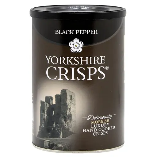 Чипси Yorkshire Crisps з чорним перцем 100 г
