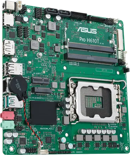 Материнская плата Asus PRO H610T-CSM LGA 1700 (PRO H610T-CSM)