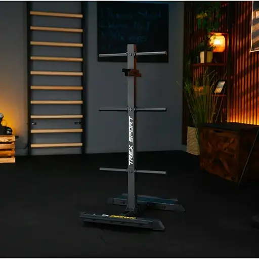 Стойка для дисков и грифов Trex Sport TX-065WR с полками - фото 2