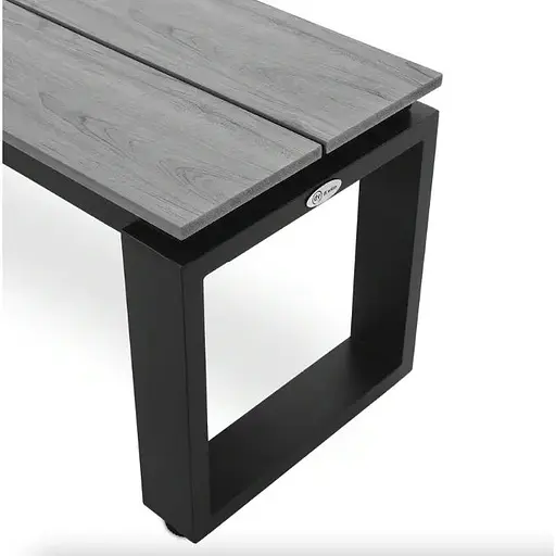 Садова лавка (на цвинтар) Di Volio Pisa 160см сірий - фото 3