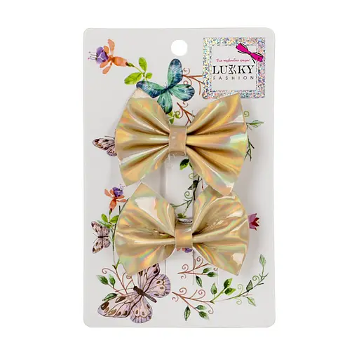 Дитячі шпильки для волосся Lukky T24067(Gold) золотистий - фото 1