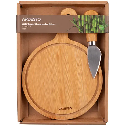 Набор для подачи сыра Ardesto Midori 19.5х14х0.8 см (AR0935) - фото 5