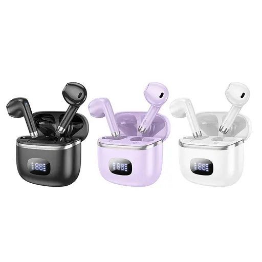 Навушники Hoco EQ1 Music guide TWS | BT5.3, 400mAh, 7h | Black - фото 3