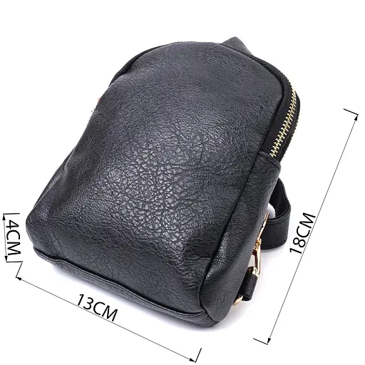 Женская сумка Vintage через плечо на два отделения из экокожи 13х18х4 см sum0026975 - фото 3