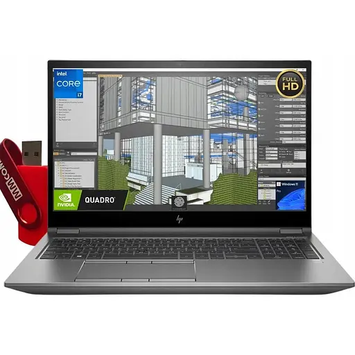 Ноутбук HP Zbook Fury 15 G8 i7 Gen11 16GB 2TB SSD 15"6" FHD IPS Quadro T1200