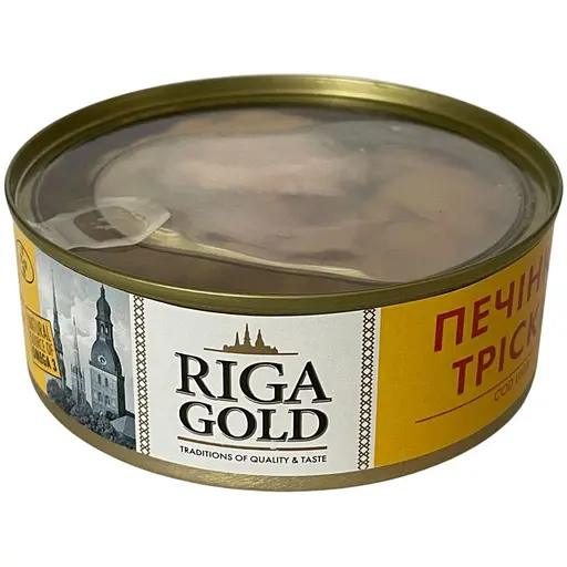 Печінка тріски Riga Gold 230 г - фото 2