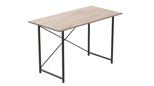 Стол письменный Line Лайт 750x1000x500 Черный металл ДСП Дуб Сан-Марино 16мм FRD-104837 - фото 3