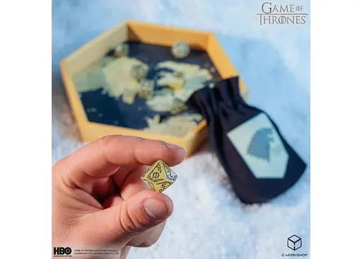 Набор кубиков Game of Thrones. Stark Dice Set , 7 шт. (GOT/00190166/2025/1/A) - фото 4