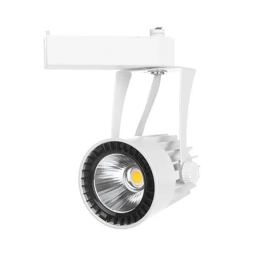 Светильник трековый поворотный LED 410/12W WW WH COB Brille 32-242
