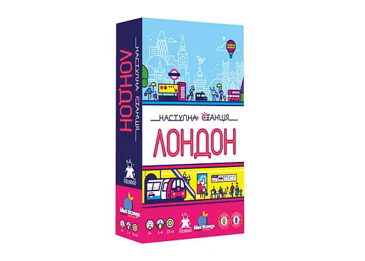 Настільна гра Feelindigo Наступна станція Лондон (Next Station: London) (укр.) (FI23058)