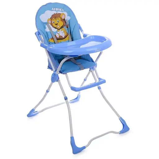 Стільчик для годування дитячий (синій) SK3