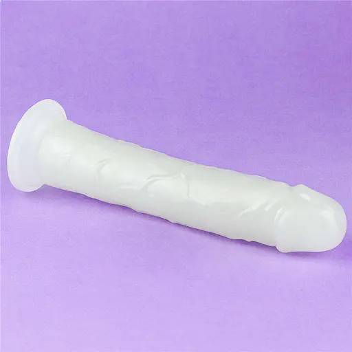 Фалоімітатор неоновий Lumino Play Dildo 21 см синій - фото 17