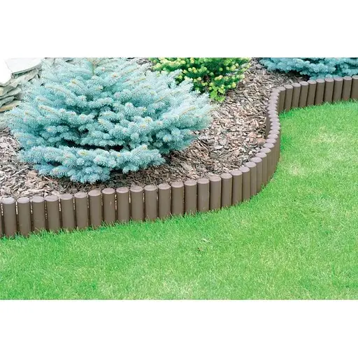 Палісад садовий Prosperplast Palisada трубчастий 2.7 м коричневий - фото 9