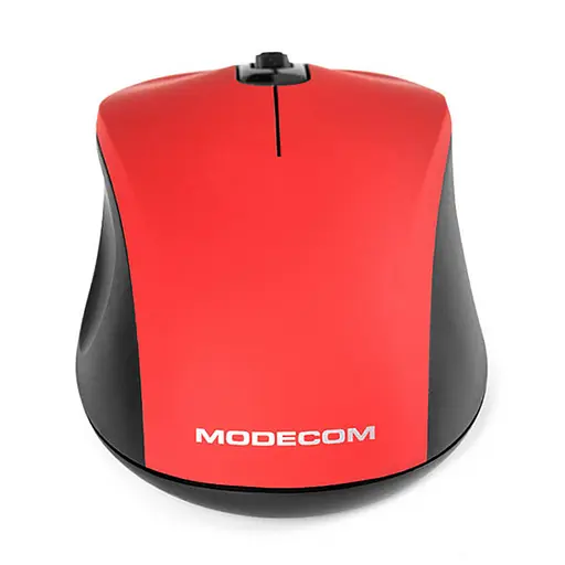 Мишка Modecom MC-M10S, 3кн., 1000dpi, Silent, червона