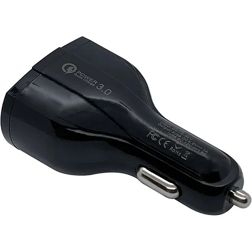 Автомобільний зарядний пристрій XON UniLink Type-C 15W PD15 + QC3.0 + 5V/3.1A Black (5060948063425) - фото 5