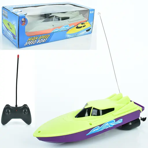 Катер на радіокеруванні, 25 см, на батарейках, 26x8.5x12 см (В асортименті) - фото 2