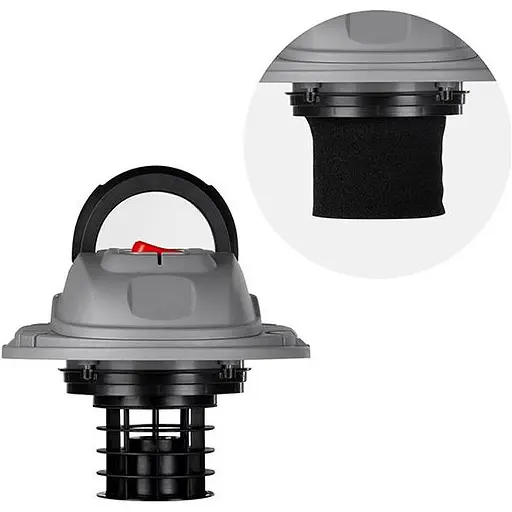 Пилосос промисловий Intertool DT-1015 (137081) - фото 8