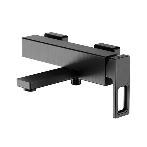 Смеситель для ванны Gappo G3217-9 оружейная сталь Графитовый хром - фото 2