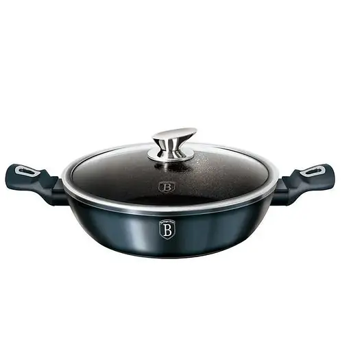 Сотейник Berlinger Haus Aquamarine Metallic Line 3,8 л (BH-1877)