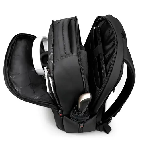Рюкзак міський Tigernu T-B3032 XL 33л для ноутбука 19" Black (17046) - фото 4
