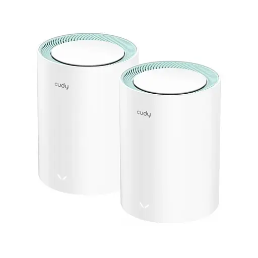 Маршрутизатор WiFi Mesh-система WiFi 5 Cudy M1300 (2-Pack) 2 штуки дводіапазонні гігабітні AC1200 (73-00523) - фото 1