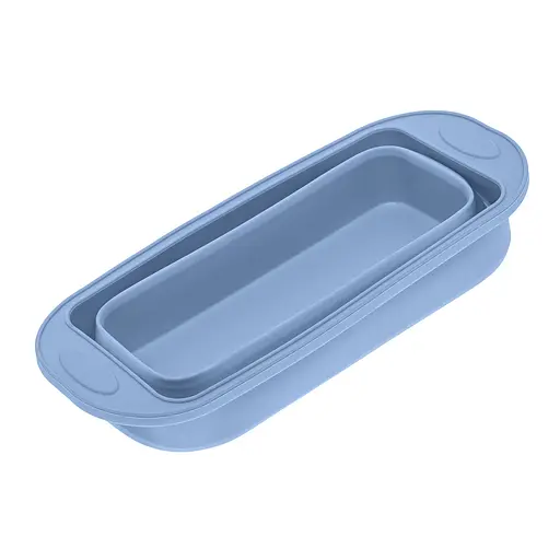 Форма для выпечки хлеба силиконовая 29.5х12.3х11 см, Profsil Серый 86799 - фото 2