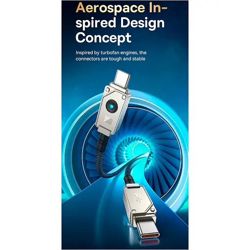 Кабель Baseus Unbreakable USB-C to USB-C 100W 2m Stellar White (P10355800221-01) [152050] - фото 13