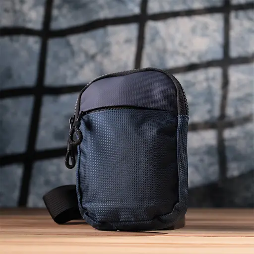 Слинг сумка мужская для путешествий из качественного текстиля Vintage 11х15,5х2,5 см sum0027012 - фото 8