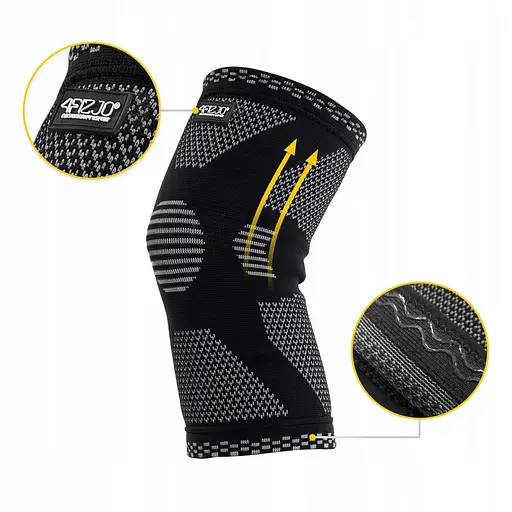 Фіксатор (бандаж) для коліна 4FIZJO 1 шт 4FJ0452 Size S (P-5907739317872) - фото 11