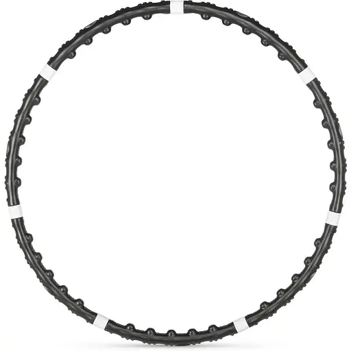 Хулахуп Gymtek з масажером 100см чорний