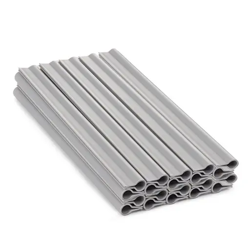 Лента для забора Bradas 19 см х 36 м 200г/м.кв + клипсы 20 шт TOB2001936LGY  - фото 2