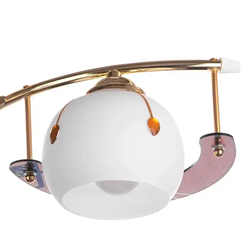 Люстра стельова Brille для кухні E27 60W G (LK-471C/3) - фото 3