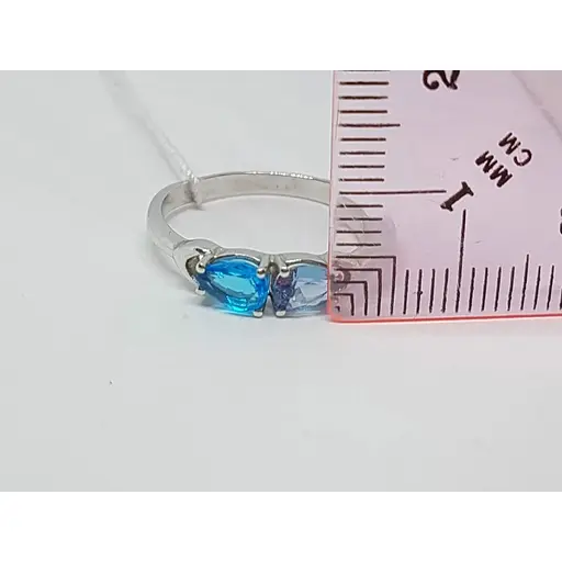 Срібне кільце Агні Банес з кварцом. 1345/1Р-QLB 17,5 - фото 5