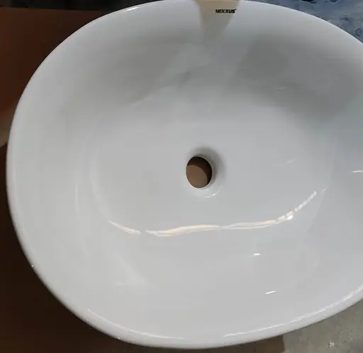 Умивальник накладний Mixxus Premium Ellipse-0103 550x390x140 мм MP6553, Білий - фото 7