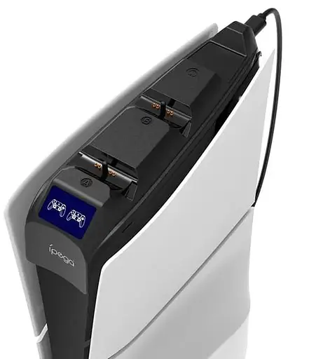 Зарядна станція для геймпадів DualSense PS5 iPega PG-P5S016 Sony PlayStation 5 Slim - фото 2