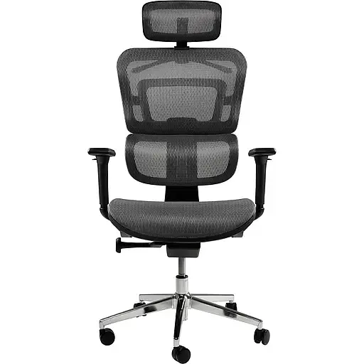 Офисное кресло GT Racer B-517M, серое (B-517M Gray) - фото 2