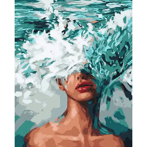 Картина по номерам на подрамнике Brushme Океания