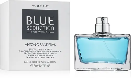 Оригінал Antonio Banderas Blue Seduction 80 мл ТЕСТЕР туалетна вода - фото 1
